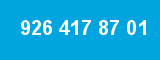 926 417 87 01 926 417 87 01